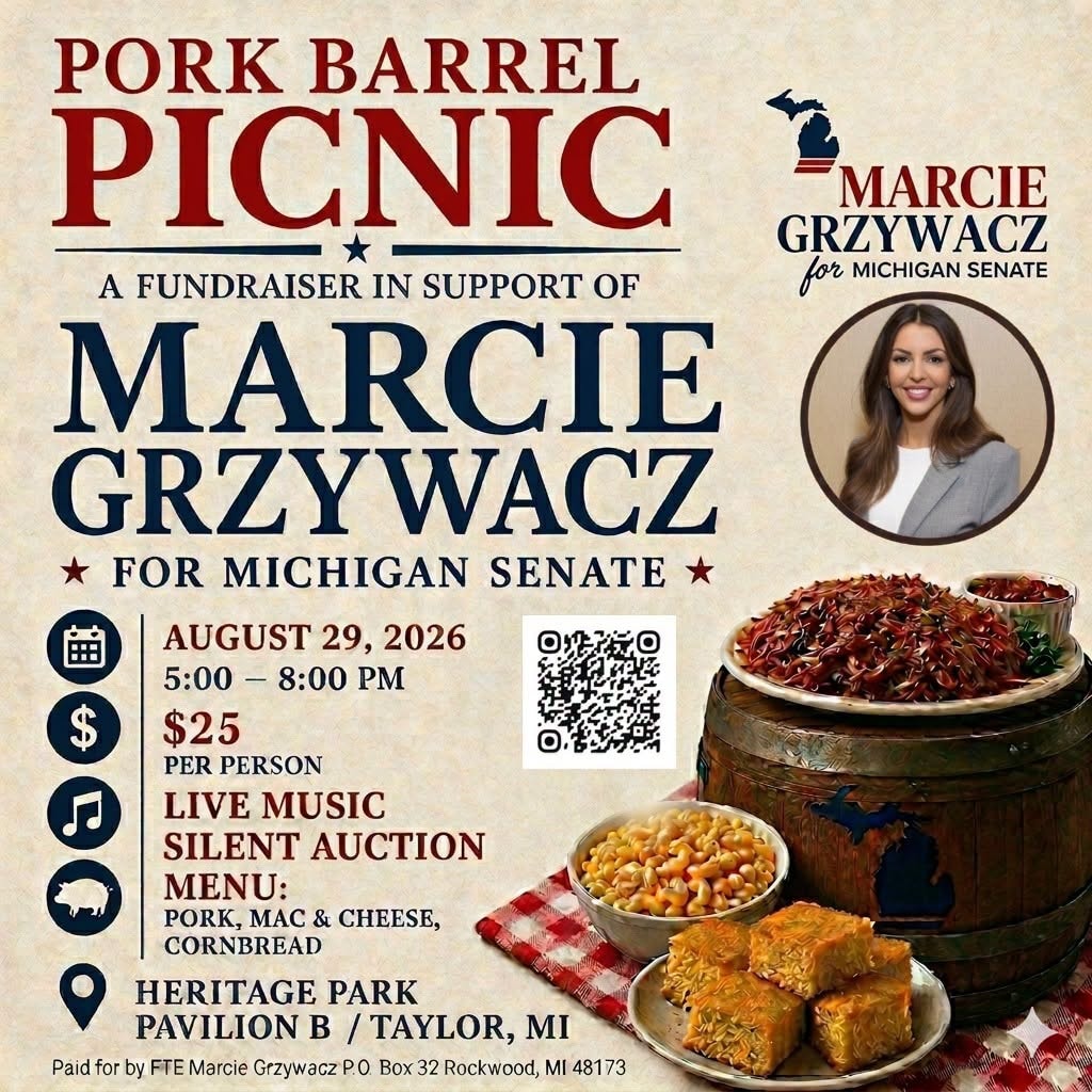 Pork Barrel Picnic fundraiser flyer